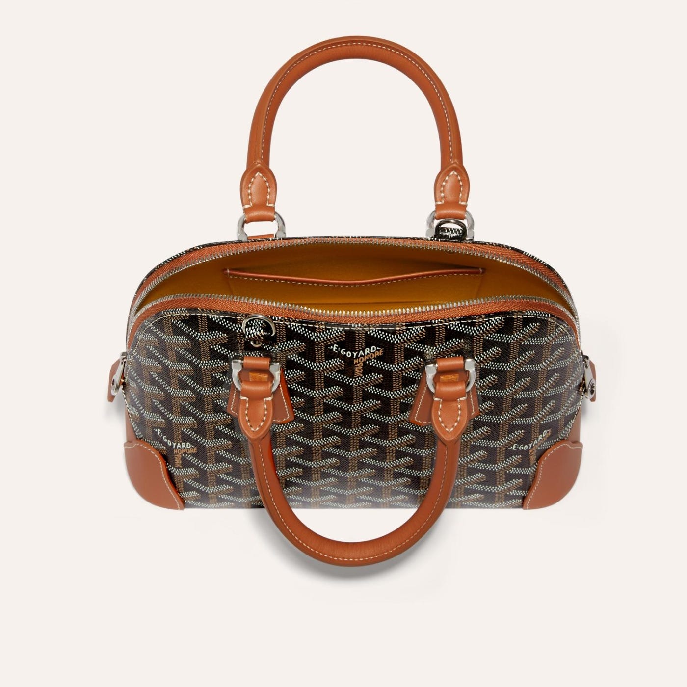 Goyard Vendôme Mini Bag Black and Brown - Image 5